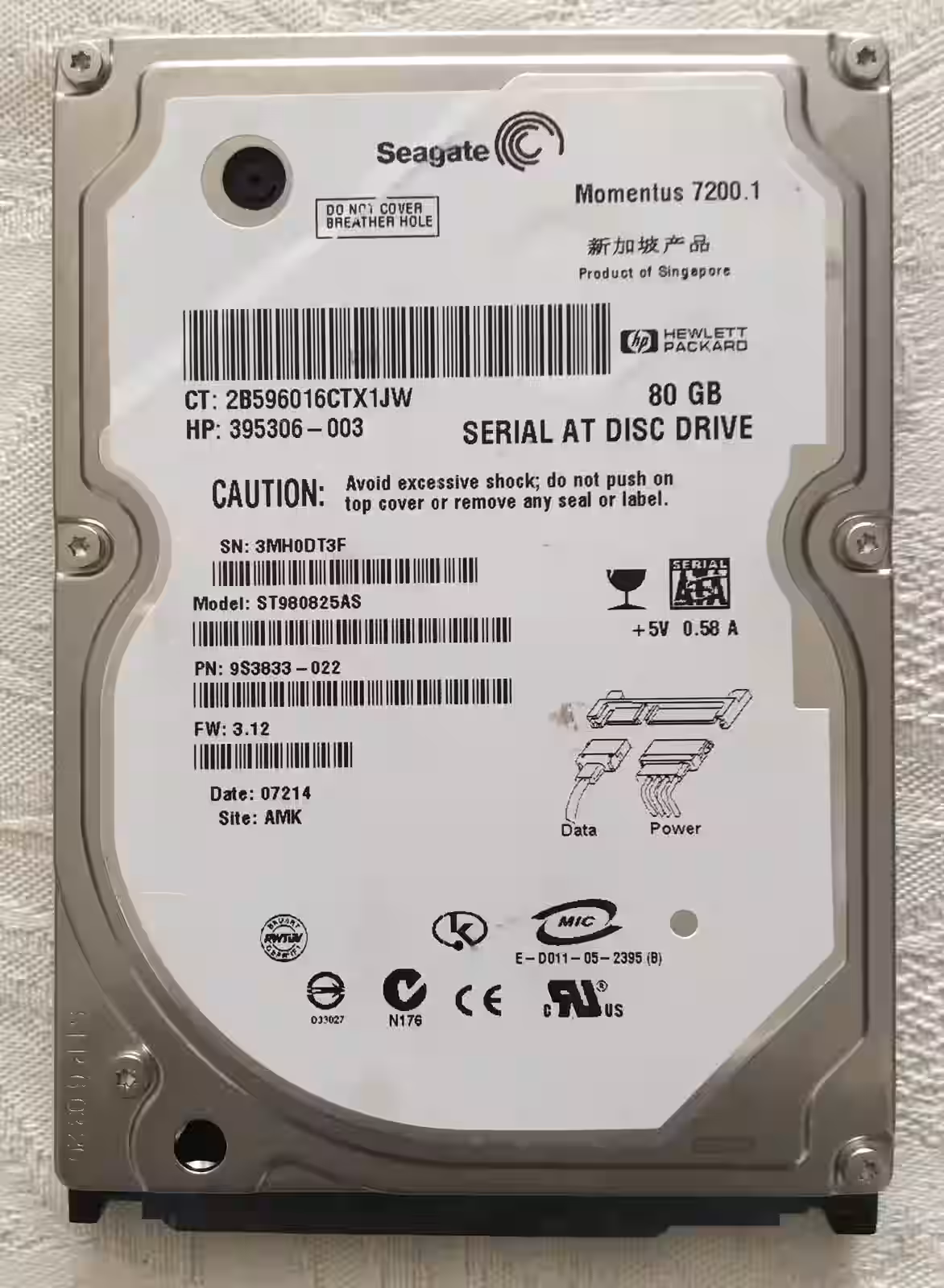 2.5" HDD Hard Drives Internal SATA 40GB to 5TB for Laptops
