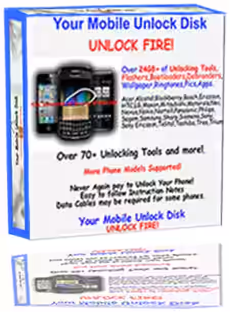Phone Unlocking Software DVD x2 24GB+